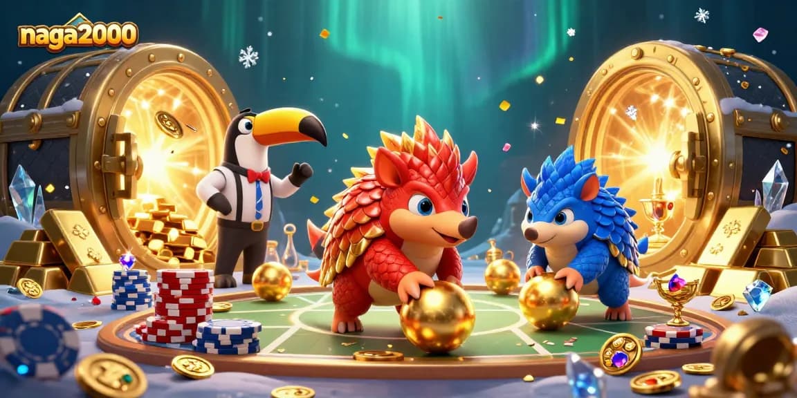 Naga2000 menghadirkan keseruan permainan slot dengan pangolin bersaing di kasino virtual.