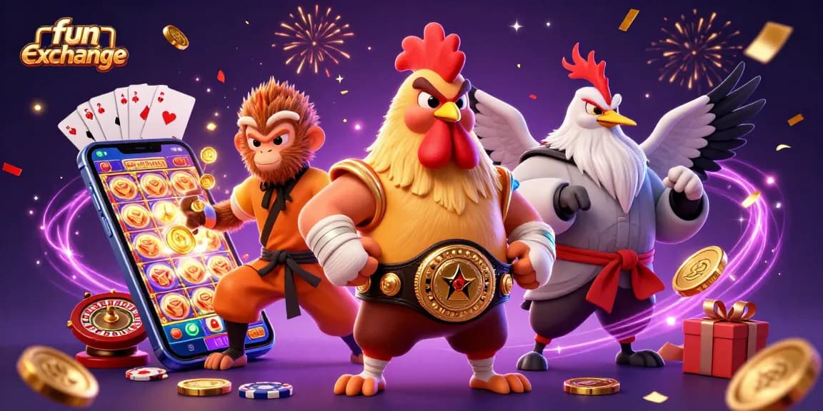 Experience thrilling moments in fun exchange with exciting games and vibrant characters!