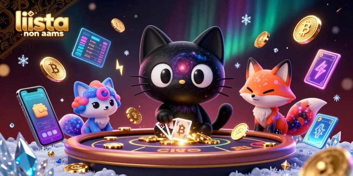 Scopri la lista casino non AAMS con emozionanti giochi e bonus esclusivi in un'illustrazione vivace.