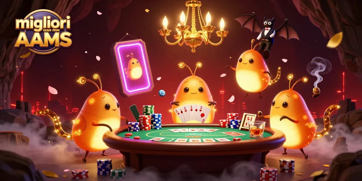 I migliori casino non AAMS brillano con colori vivaci grazie a luci uniche dei vermi luminosi.