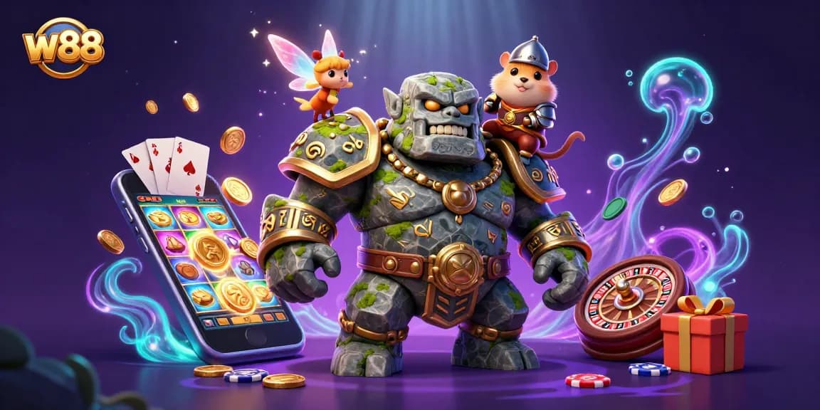Hãy tham gia cá cược tại w88 để trải nghiệm thế giới game đa dạng và ấn tượng.