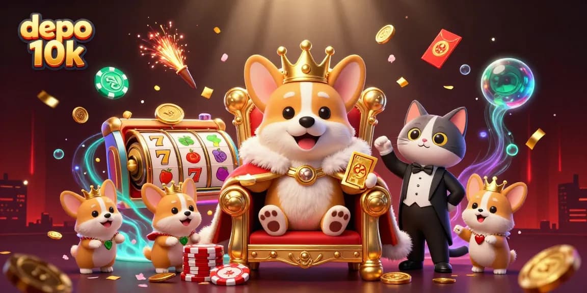 Menangkan depo 10k dengan slot menarik yang dipenuhi dengan warna-warni dan variasi simbol keberuntungan.