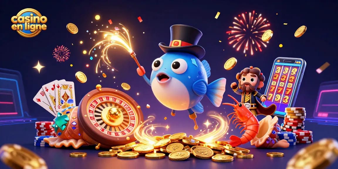 Vivez l'excitation d'un casino en ligne avec des personnages captivants et des éléments de jeu dynamiques.