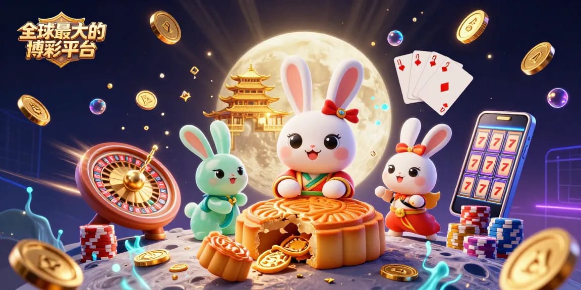 探索全球最大的博彩平台，兔兔與月球場景中發現撲克籌碼的驚喜！