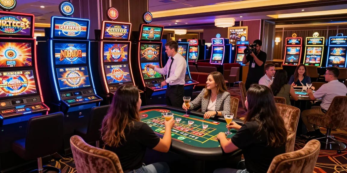 Players enjoying games at ASIALIVE88 casino with vibrant atmosphere and engaging dealers.