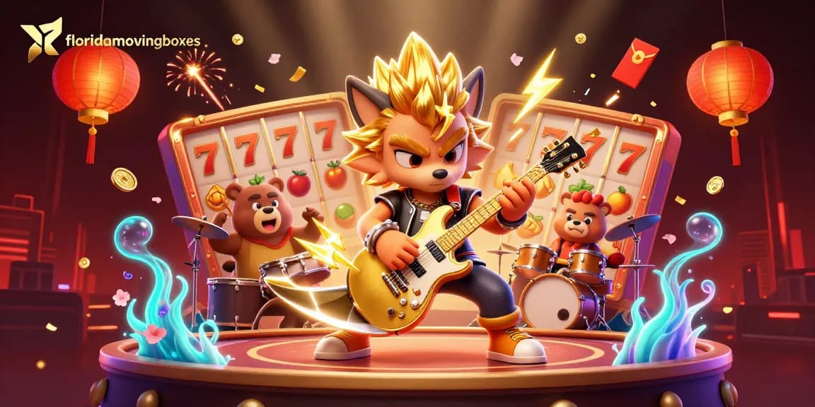Experience floridamovingboxes gaming excitement with rock star wolf, dynamic jackpots, and colorful casino elements!