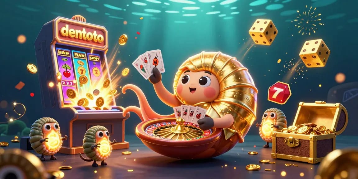 Spin the reels in dentoto style with vibrant 3D graphics, jackpot excitement, and casino action!
