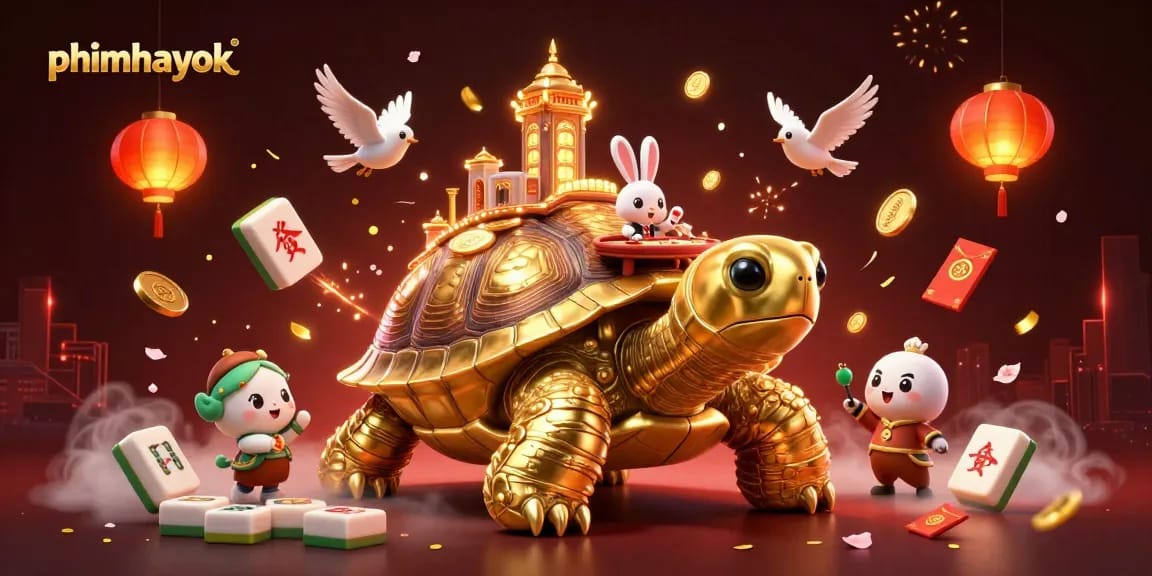 phimhayok showcases an exciting casino adventure with golden coins and festive elements.