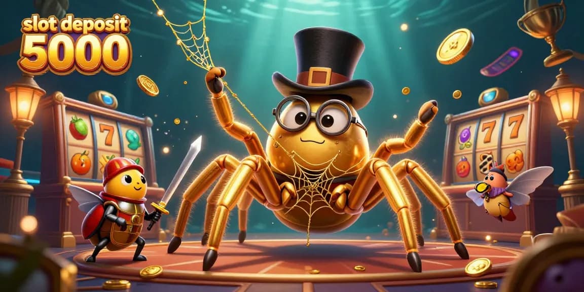 Memperoleh kemenangan di slot deposit 5000 dengan simbol jackpot dan fitur permainan menarik