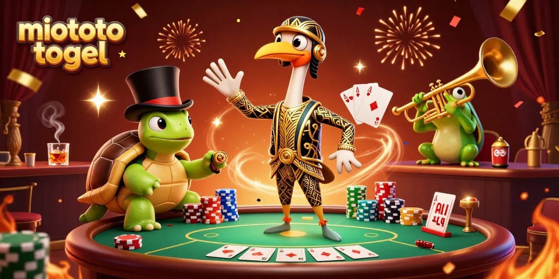 Experience miototo togel excitement at a vibrant speakeasy with dynamic gaming action.