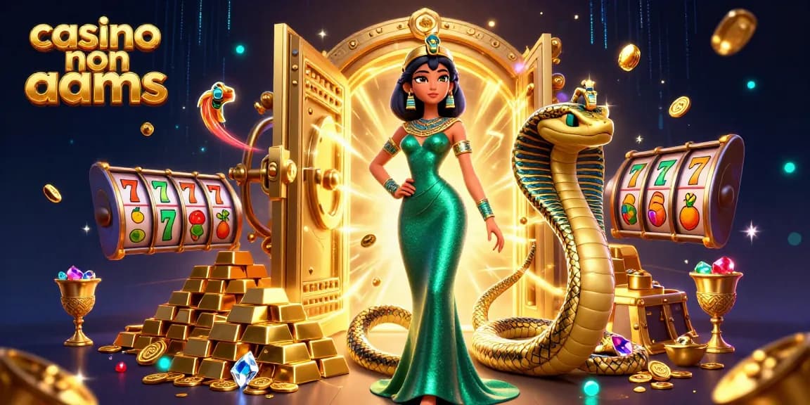 Vivi un'esperienza di gioco emozionante nei casino non AAMS con tesori scintillanti e rulli delle slot avvincenti.
