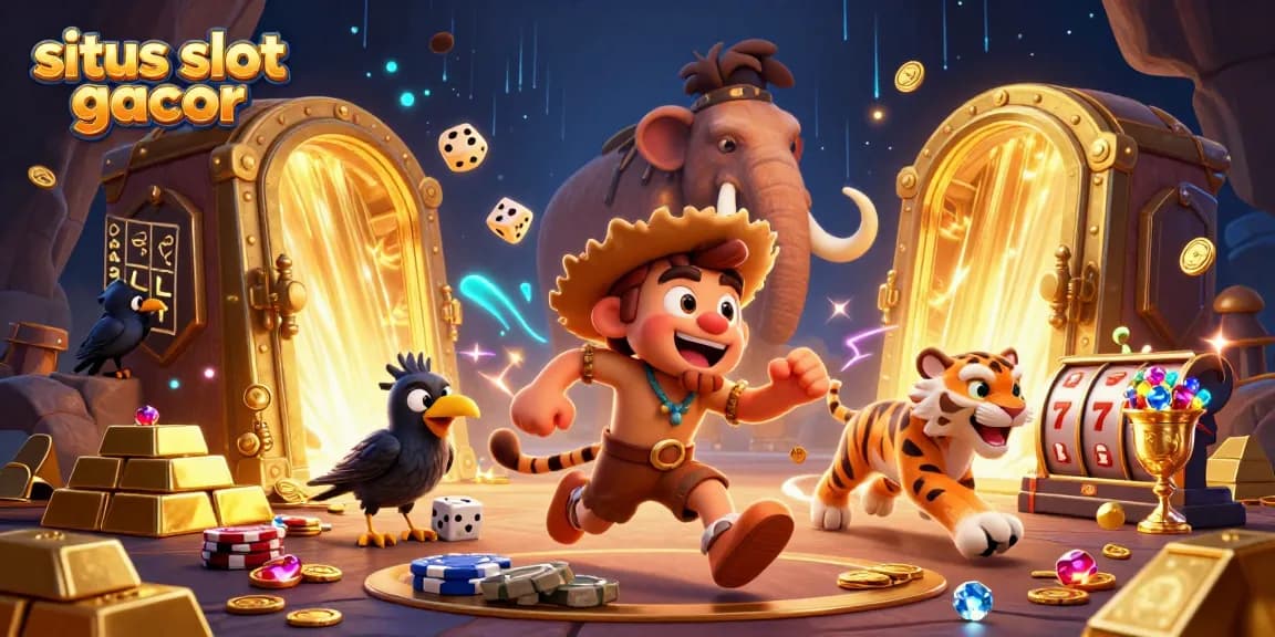 Engage in winning strategies with situs slot gacor at a prehistoric casino filled with treasures.