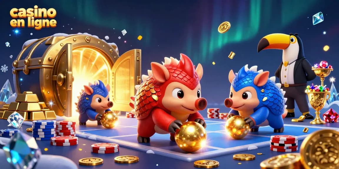 Dans ce casino en ligne, le duel captivant de pangolins met en avant des enjeux de jeux fascinants.