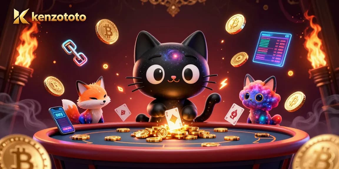 Kenzototo delivers an exciting cosmic casino experience, featuring vibrant characters and dynamic gaming elements.