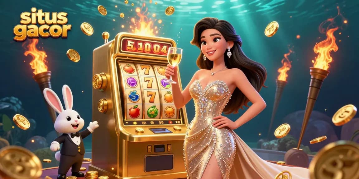 Experience situs gacor with dynamic jackpot scenes unveiling incredible wins and celebrations among gaming elements.