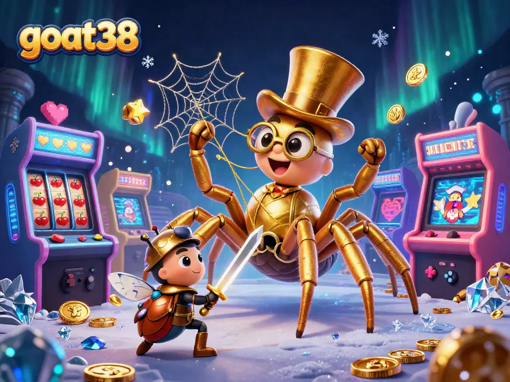 Engage in high-stakes play with goat38 as the golden tarantula weaves a dazzling web of jackpots.