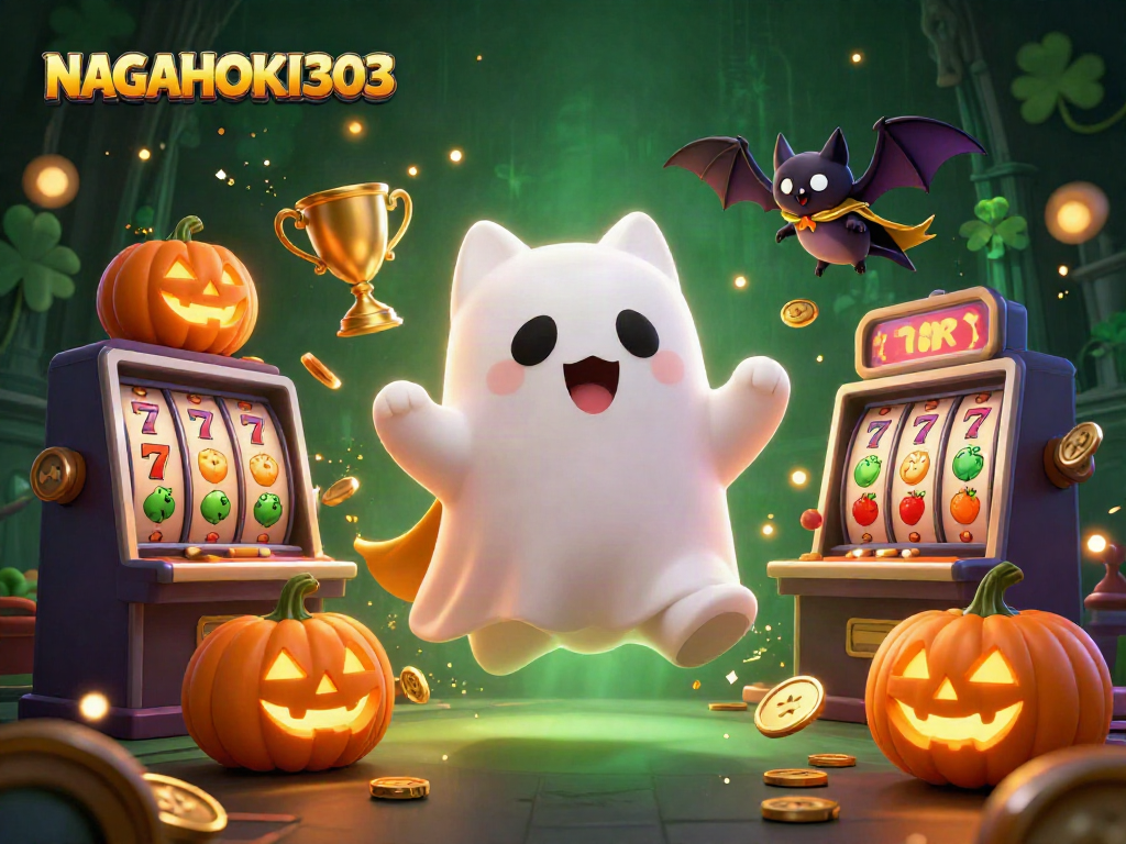Kucing hantu dan teman vampirnya beraksi di kasino NAGAHOKI303 yang berkilauan, menang besar!