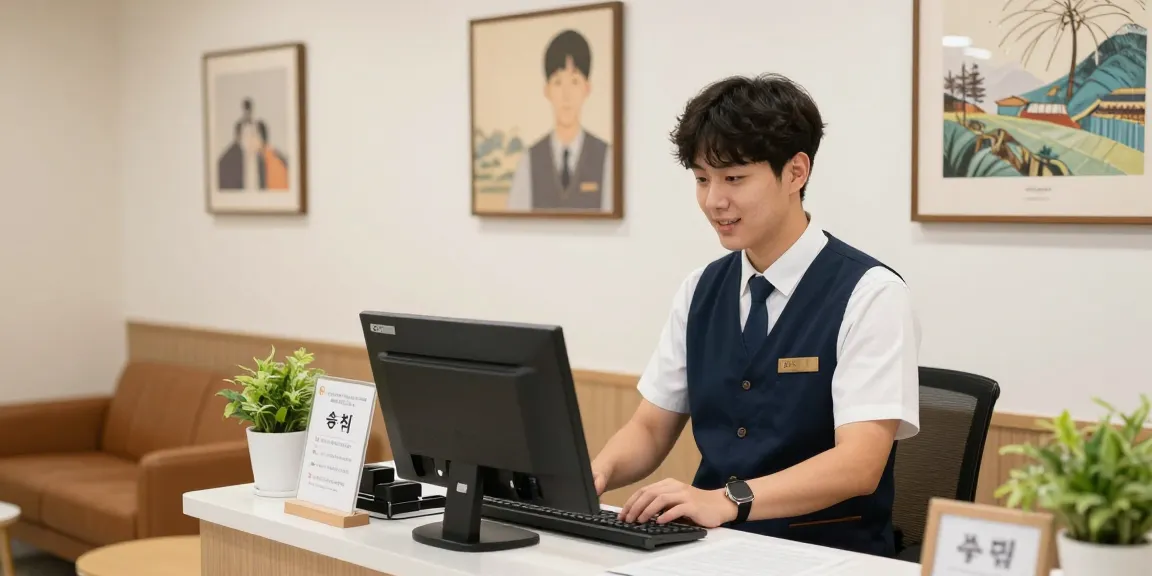Trusted 순천오피 services, friendly local provider at reception, professional and inviting atmosphere.