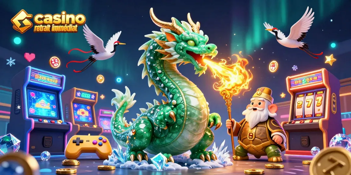 Profitez d'un casino en ligne retrait immédiat avec des dragons chanceux et des jeux captivants.