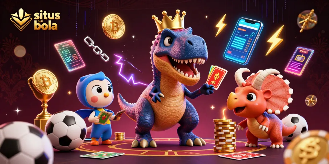 Experience the thrilling world of situs judi bola with vibrant characters and engaging game elements.