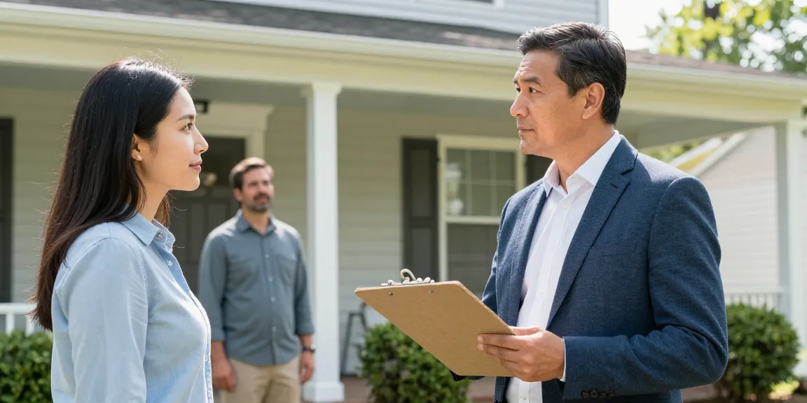 We buy houses Johnson City TN - Trusted local home buyer assessing property condition for quick cash offer.