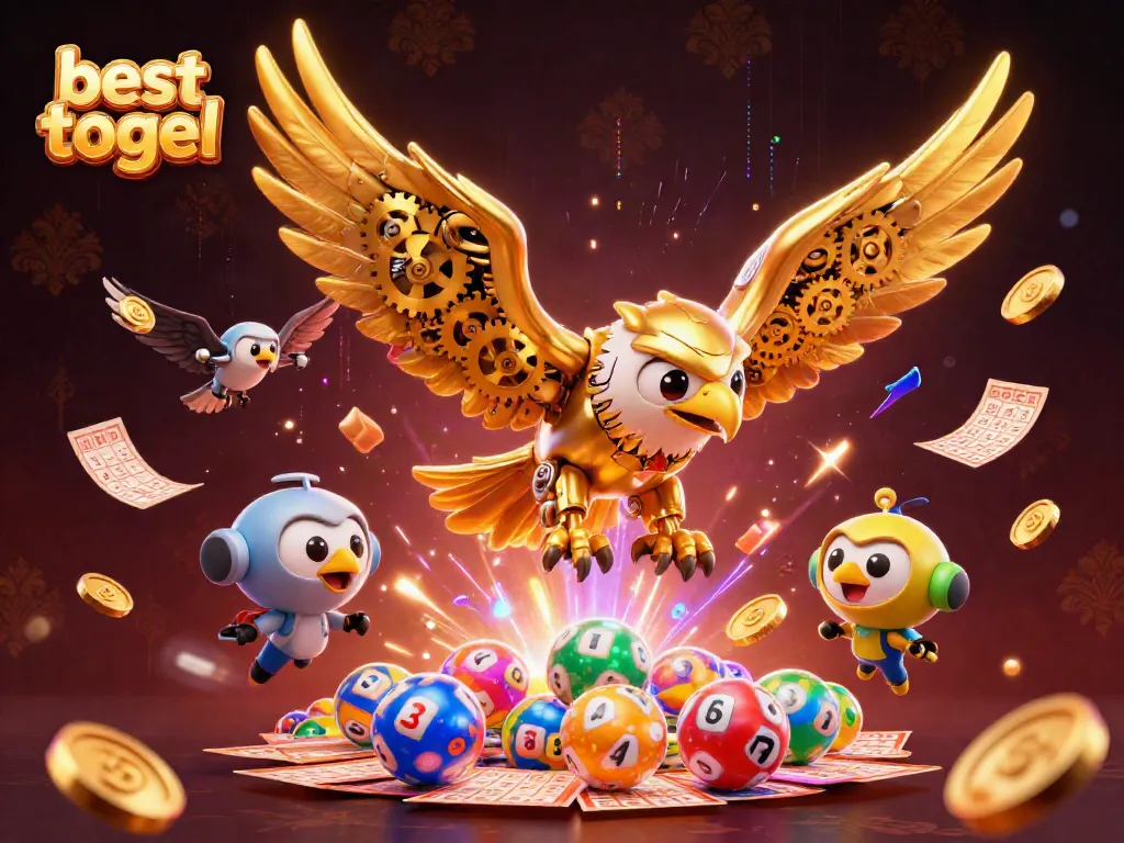 Menangkan lotere dengan best togel dalam ilustrasi 3D yang menakjubkan.