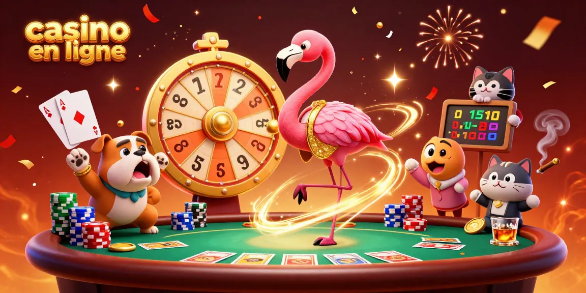 Vivez l'excitation du casino en ligne avec des personnages dynamiques et des jeux captivants.