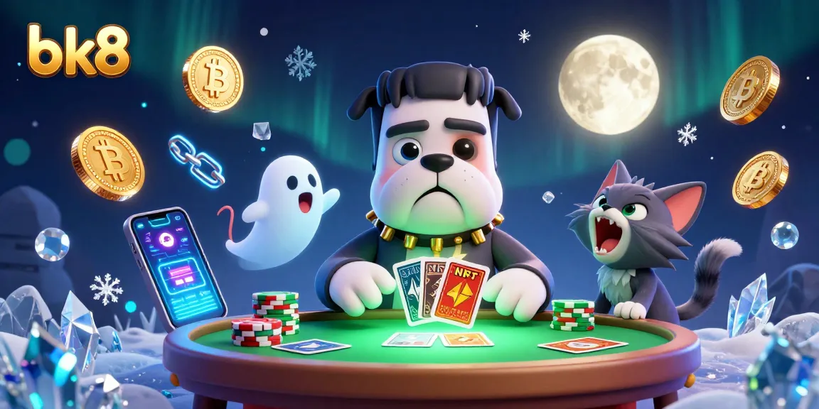 Engage in thrilling gameplay with bk8 at this lively casino scene featuring colorful characters.