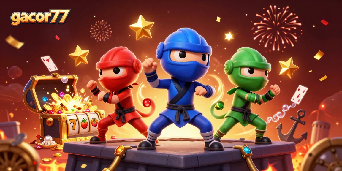 Rasakan keseruan gacor77 dengan chameleon ninja yang beraksi dan membawa keberuntungan pada permainan slot.