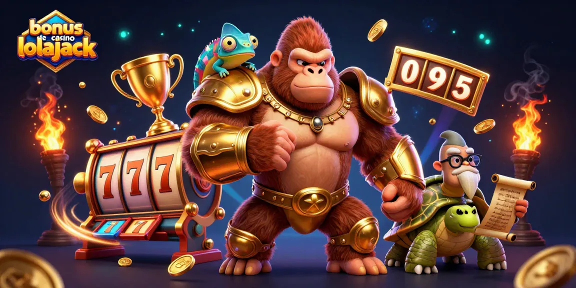 Experience the thrill of slot games with the bonus de casino lolajack, featuring vibrant characters and dynamic elements.
