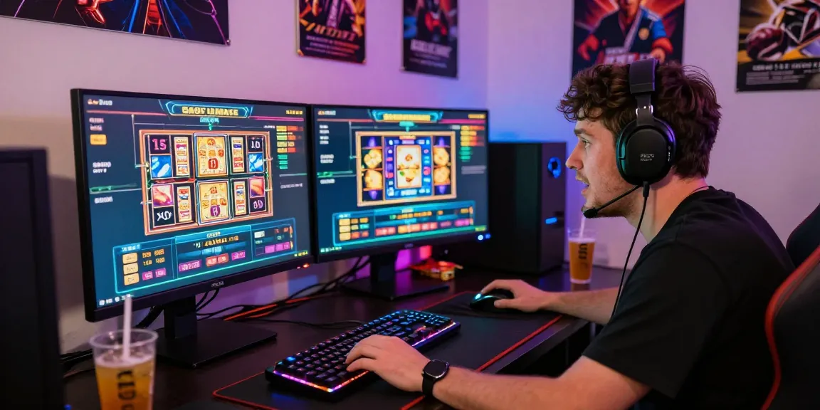Experience 鉅城娛樂 with an immersive online gaming setup highlighting vibrant visuals and action.