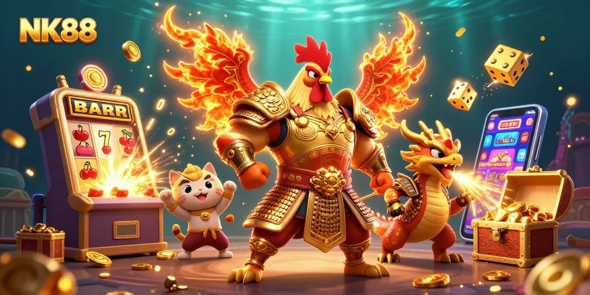 Experience thrilling gaming at NK88 with dramatic cash wins and colorful slot action.