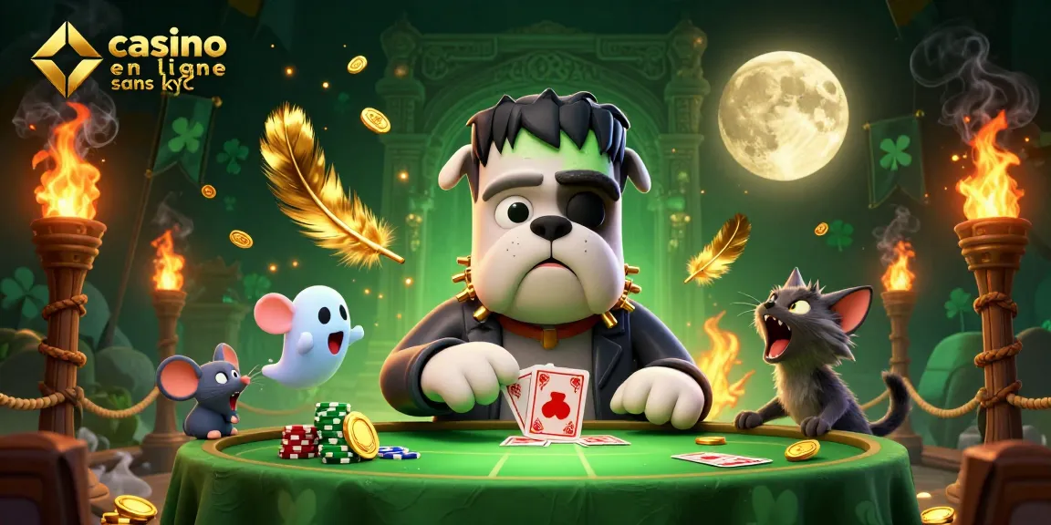 Jouez au casino en ligne sans KYC avec des personnages de jeu uniques dans une ambiance spectaculaire.