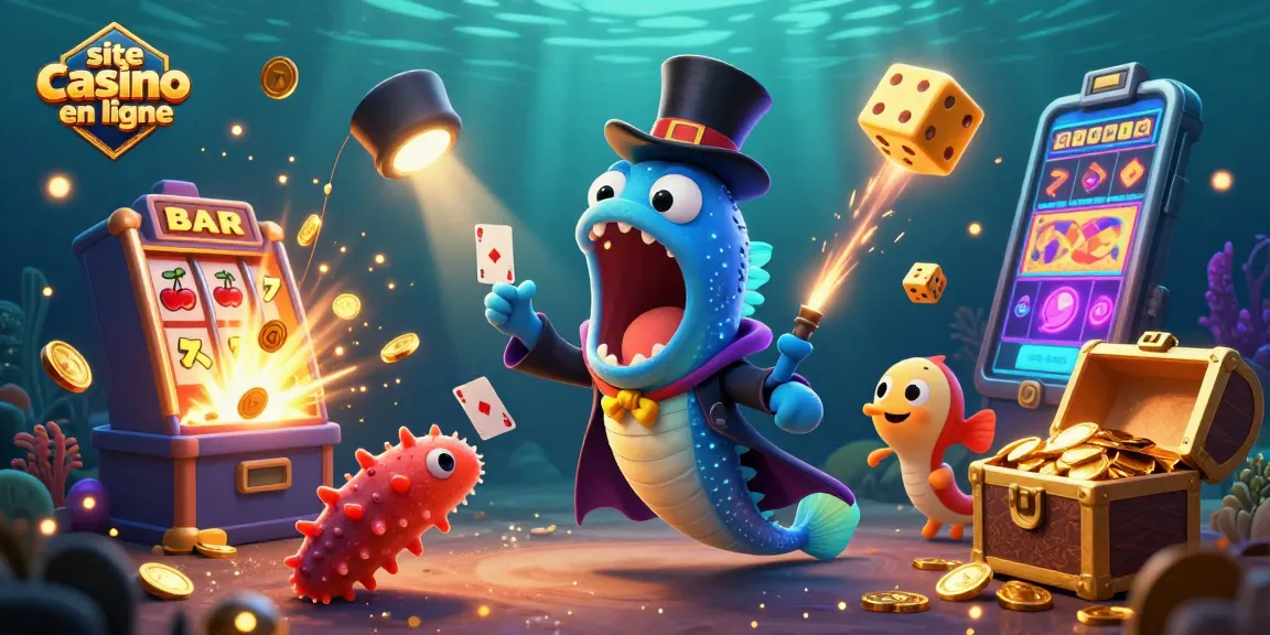 Vivez l'expérience du site casino en ligne avec des créatures marines magiques et des jackpots explosifs.