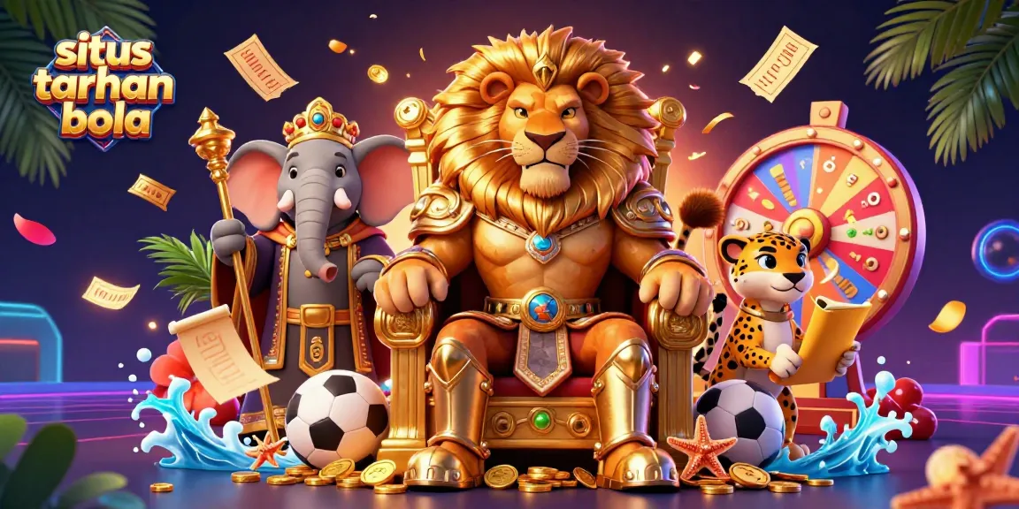 Experience exciting sports betting at situs taruhan bola with vibrant game elements and dynamic action.