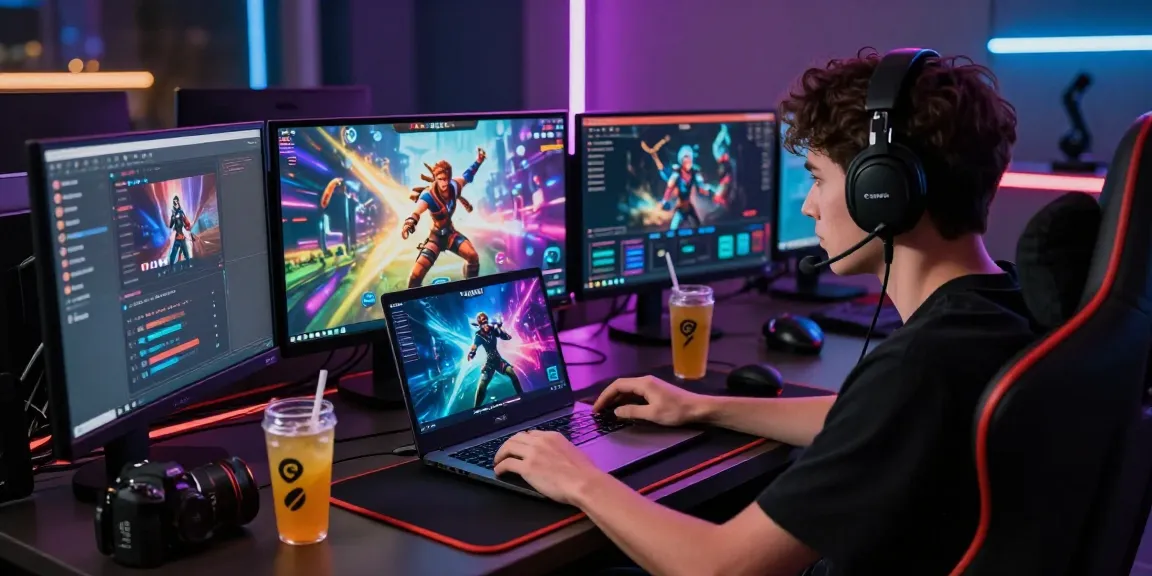 NAGA2000 player enjoying online gaming experience with vibrant graphics and modern setup
